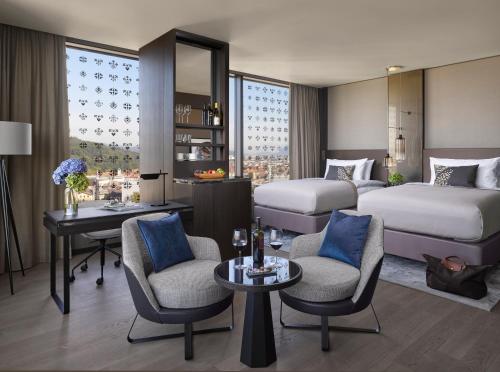 Postel nebo postele na pokoji v ubytování InterContinental - Ljubljana by IHG