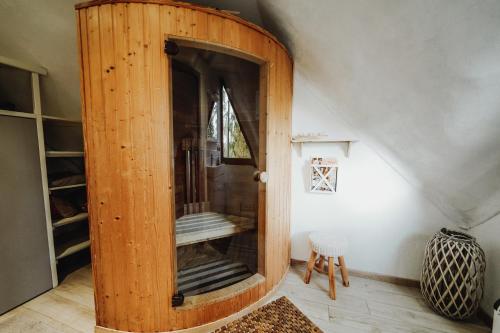 Fotografie z fotogalerie ubytování Chalet Scandinave avec sauna IR - In the Woods v destinaci Gesves