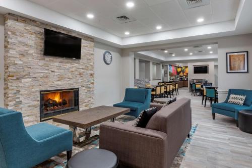 O zonă de relaxare la Best Western Plus Executive Residency Franklin