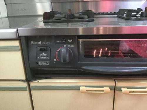 Køkken eller tekøkken på 船堀ハウス