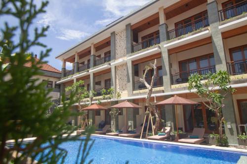 Bazén v ubytování D Sarian Seminyak nebo v jeho okolí