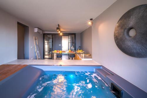 The swimming pool at or close to Sophia Aegina