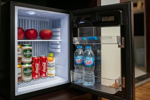 Dapur atau dapur kecil di Hotel De La Seine