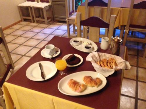 Mad på bed and breakfast-stedet eller i nærheden