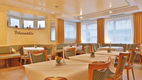 
Ein Restaurant oder anderes Speiselokal in der Unterkunft Businesshotel HEILBRONN- Biberach 
