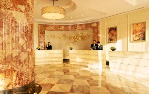 
Hol lub recepcja w obiekcie InterContinental Moscow Tverskaya, an IHG Hotel
