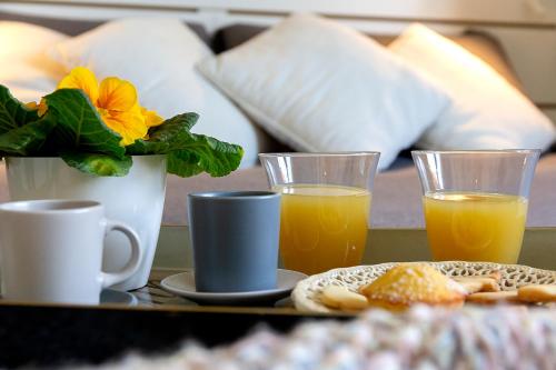 Mad på bed and breakfast-stedet eller i nærheden