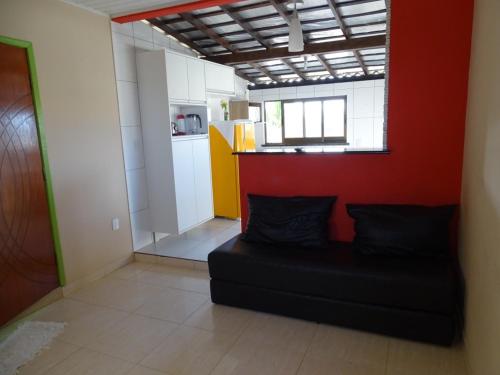 Ruang duduk di Apartamentos da Coló