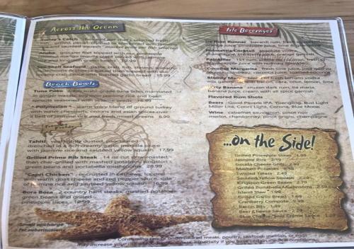 a page of a book with a star on the side at Gulf Shores Plantation Condos in Gulf Shores