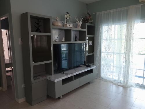 Kuchyň nebo kuchyňský kout v ubytování Little home poolvilla
