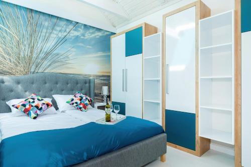 Postel nebo postele na pokoji v ubytování Osada Family Park