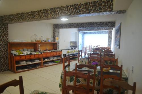 Η κουζίνα ή μικρή κουζίνα στο Lamares Pousada de Charme