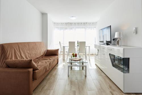 Posezení v ubytování Sonrisa Apartments