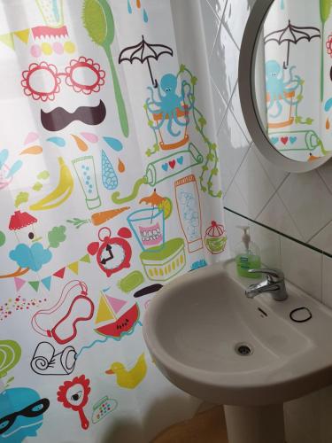 Kúpeľňa v ubytovaní Apartamento Conil, perfecta ubicación