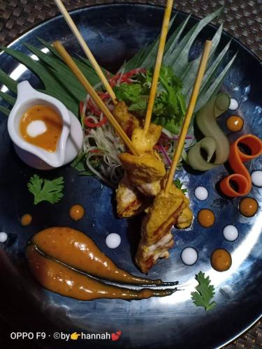 Makanan di atau berdekatan vila ini