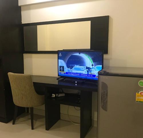 TV a/nebo společenská místnost v ubytování Me Apartment