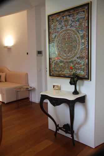 Ein Sitzbereich in der Unterkunft Al Ciani Balcony Suite