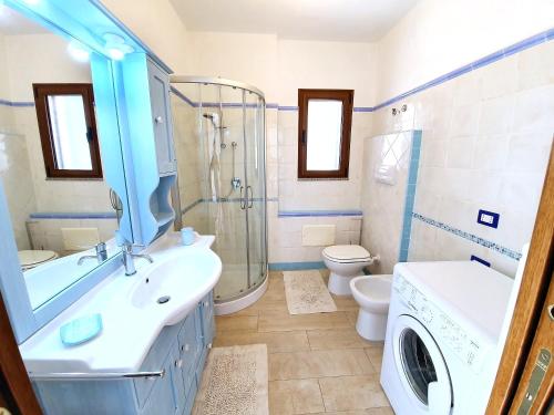 Ένα μπάνιο στο Villino Turchese Budoni