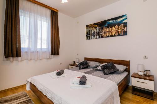 Postel nebo postele na pokoji v ubytování VILLA LaMARIN