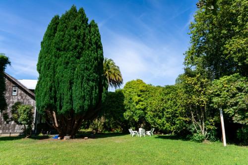 Un jardín fuera de Casona Alemana