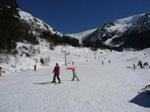 Skifahren im Chalet oder in der Nähe