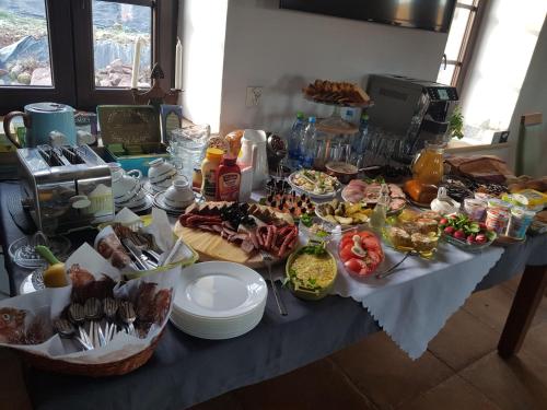 Mad på bed and breakfast-stedet eller i nærheden