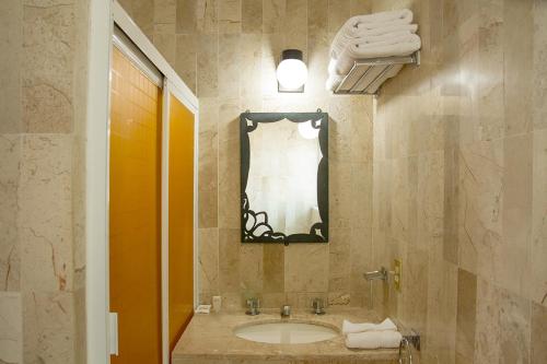 ห้องน้ำของ Hotel Posada Santa Bertha