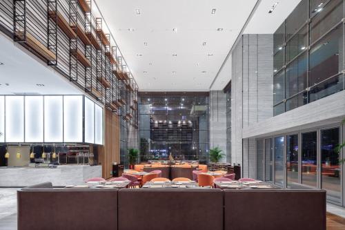 Χώρος καθιστικού στο Crowne Plaza Kunshan by IHG