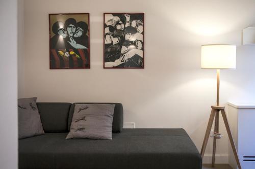 Χώρος καθιστικού στο Pietrapiana Boutique Apartments