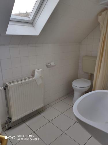 Ванна кімната в Panzió-Kemping Bekölce