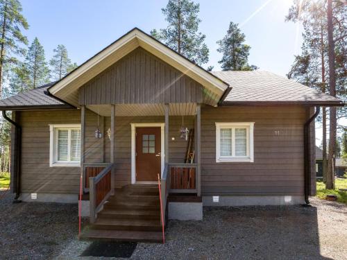 Bygningen som feriehuset ligger i