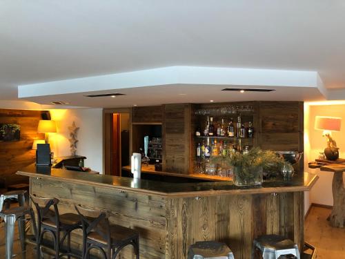 Saló o bar de Le Chalet Victoria