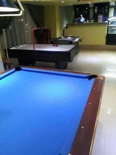 a ping pong table in a store with at Seaview Chalets in Porto South Beach - Families only in Ain Sokhna