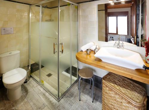 A bathroom at Cal Vibo