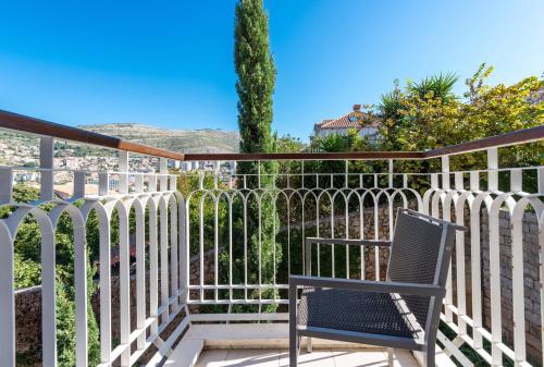 Balkoni atau teres di Hotel Lapad