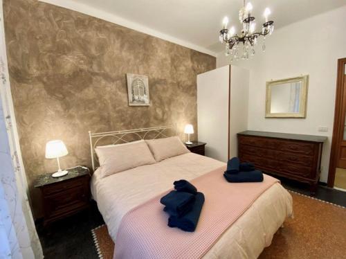 Ένα ή περισσότερα κρεβάτια σε δωμάτιο στο La casa di Silvia