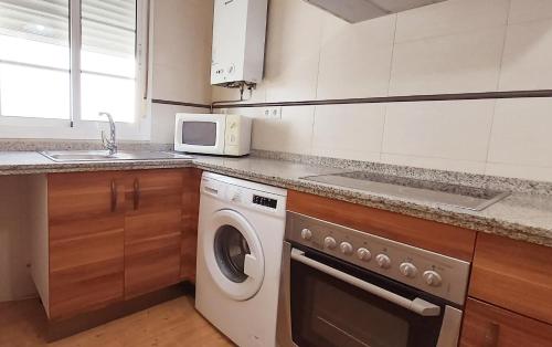 Kuchyň nebo kuchyňský kout v ubytování Apartamento 3 habitaciones Rivera Centro
