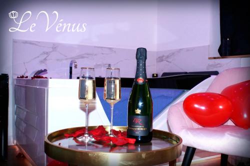 Ποτά στο Le Vénus - Appartement SPA Privatif Balnéo Sauna