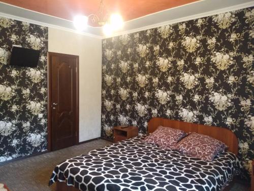 Postel nebo postele na pokoji v ubytování Apartments in Polyana