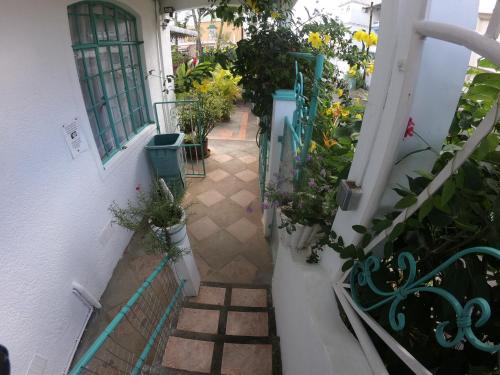 Jardín al aire libre en Appartement & Studio Lolla