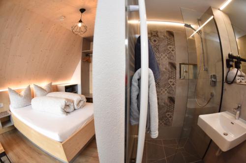 Kúpeľňa v ubytovaní C(h)illas Appartements