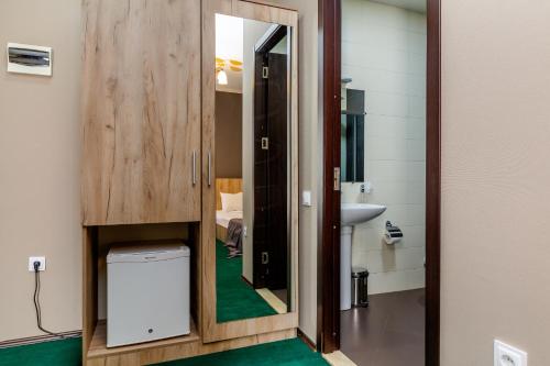 Koupelna v ubytování Hotel Marlyn