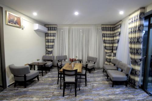Χώρος καθιστικού στο Butterfly Butik Hotel