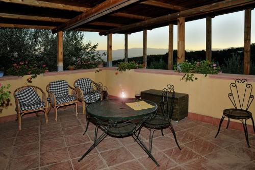 Μπαλκόνι ή βεράντα στο Agriturismo La Casella