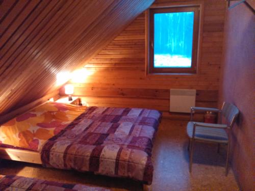 Postel nebo postele na pokoji v ubytování Vana-Laane Puhkemaja