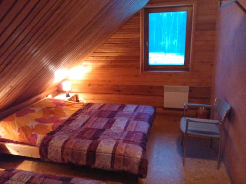 Postel nebo postele na pokoji v ubytování Vana-Laane Puhkemaja