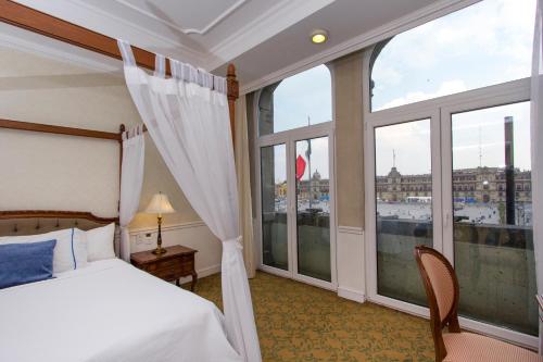 Gallery image of Gran Hotel Ciudad de M&eacute;xico Z&oacute;calo View in Mexico City