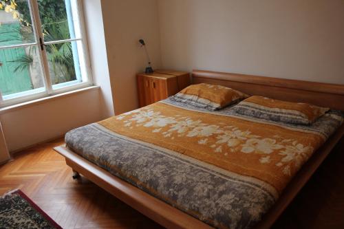 Postel nebo postele na pokoji v ubytování Apartments Sabadin