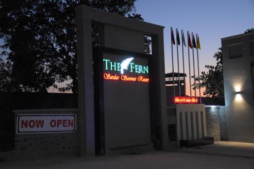 a building with a sign that says the ten center cancer center at The Fern Sardar Sarovar Resort Kevadia, Gujarat in Kevadia