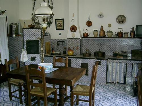 Una cocina o cocineta en Agriturismo Baglio Calanchi